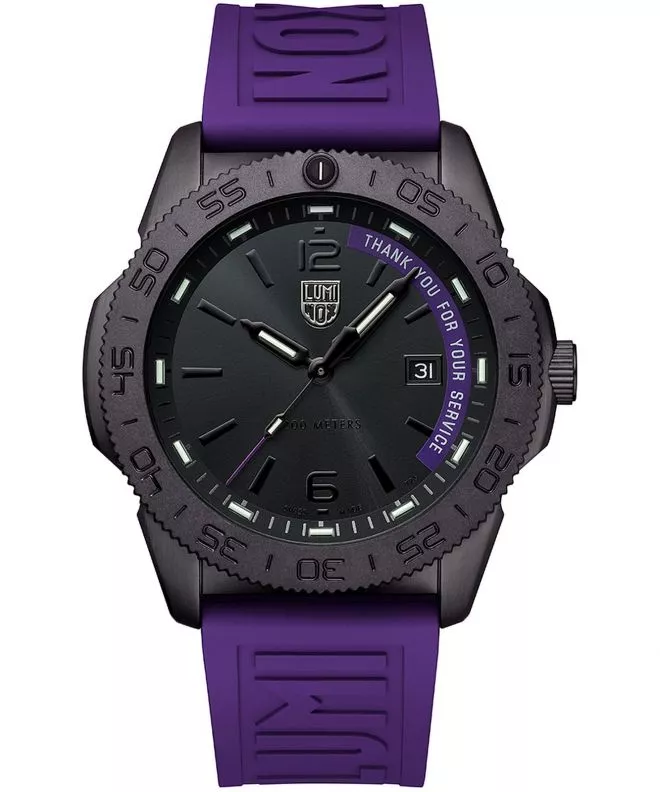 Reloj para hombres Luminox Pacific Diver Thank You For Your Service SET Limited Edition XS.3121.BO.TY.SET