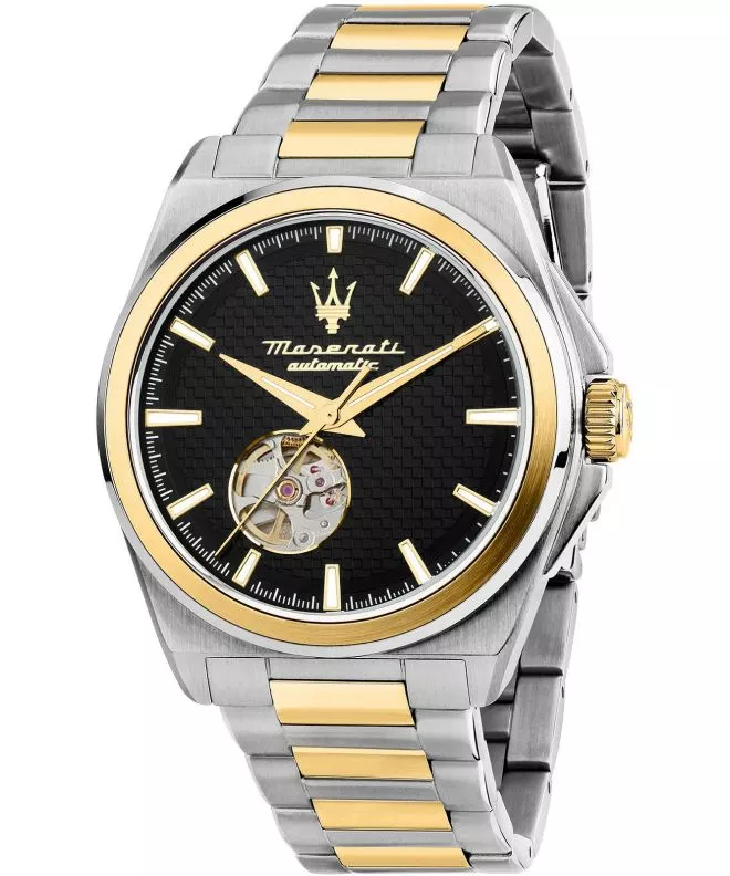 Reloj para hombres Maserati Velocitá Open Heart Automatic R8823152001