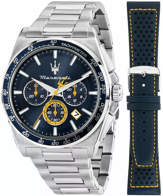 Reloj para hombres Maserati Velocitá Set Chronograph Gift Set R8873652001