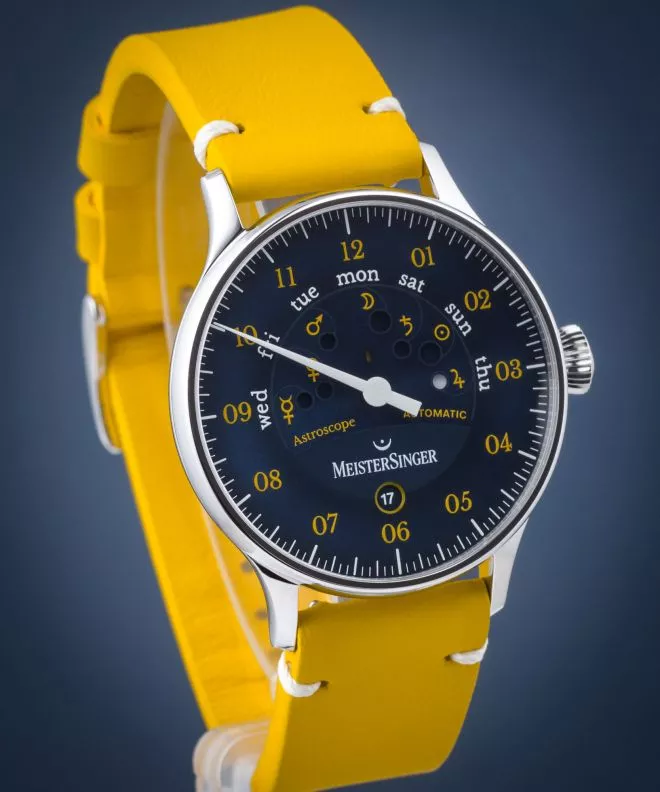 Reloj para hombres Meistersinger Astroscope Automatic Limited Edition S-AS918-SVSL018