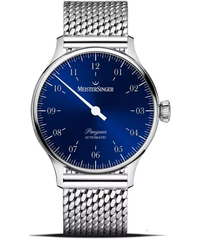 Reloj para hombres Meistersinger Pangaea Sunburst Blue Automatic PM9908_MIL20