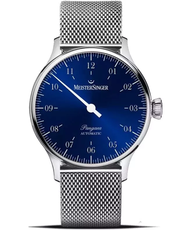 Reloj para hombres Meistersinger Pangaea Sunburst Blue Automatic PM9908_MLN20