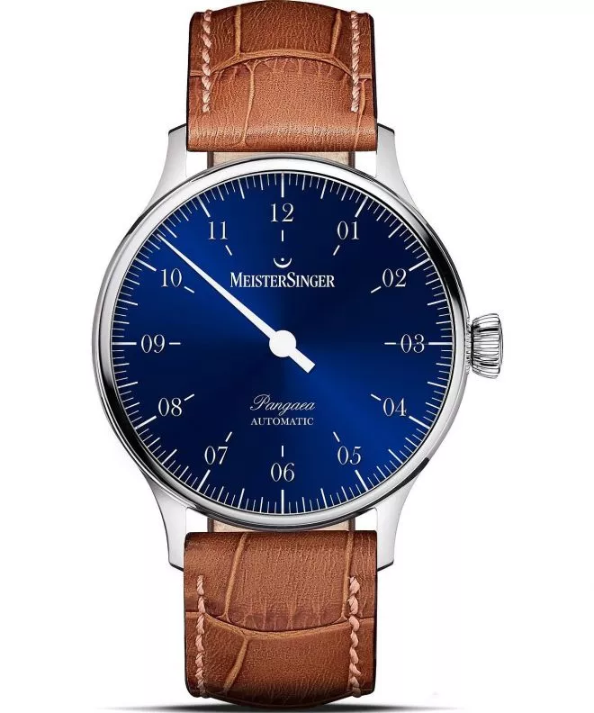 Reloj para hombres Meistersinger Pangaea Sunburst Blue Automatic PM9908_SG03