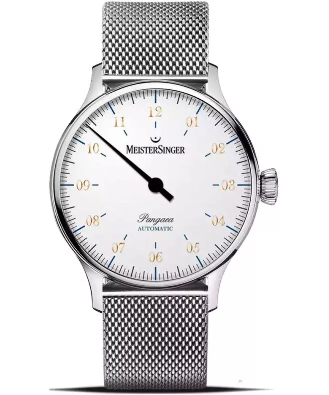Reloj para hombres Meistersinger Pangaea White Automatic PM9901G_MLN20