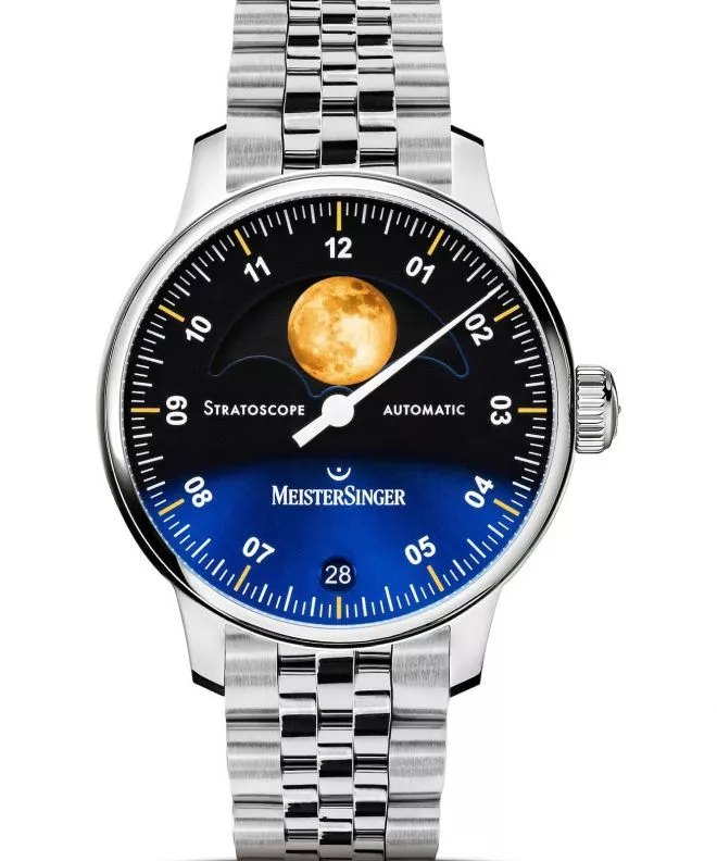 Reloj para hombres Meistersinger Stratoscope Automatic ST982G-MGB20