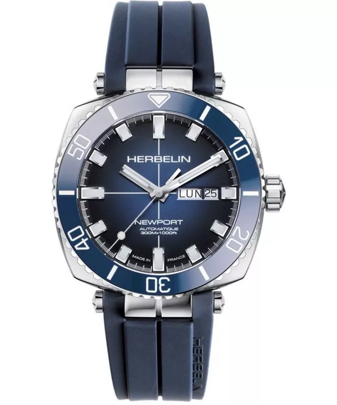 Reloj para hombres Herbelin Newport Diver Automatic 1774BL15CB (1774/BL15CB)