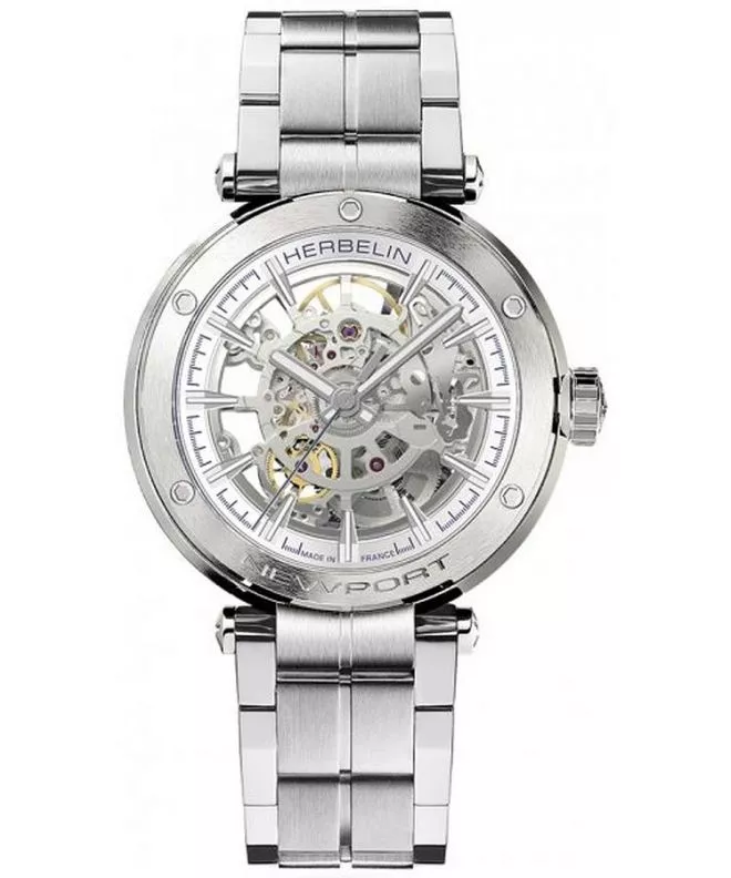 Reloj para hombres Herbelin Newport Skeleton Automatic 1868BSQ12 (1868/BSQ12)