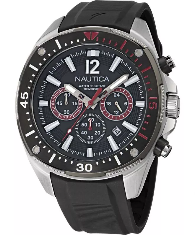 Reloj para hombres Nautica Sporty Chronograph NAPBSS501