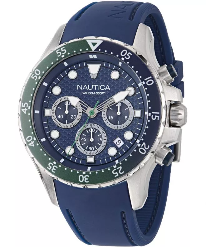 Reloj para hombres Nautica Sporty Chronograph NAPNSF402