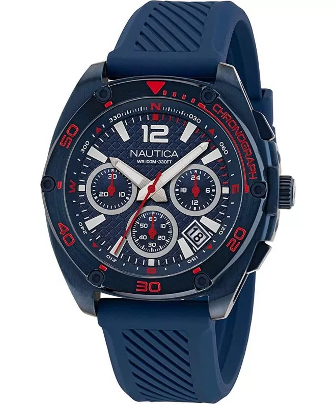 Reloj para hombres Nautica Tin Can Bay Chronograph NAPTCS303