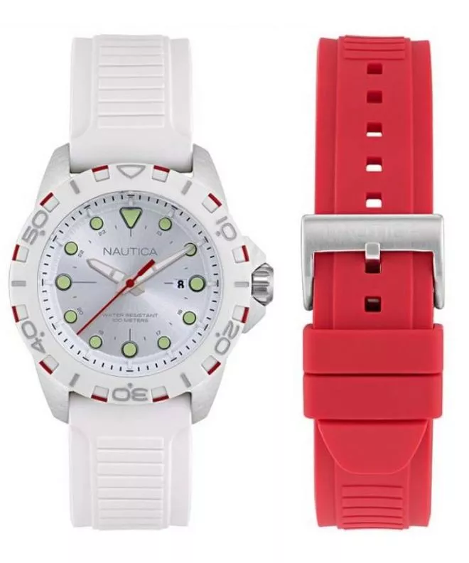 Reloj para hombres Nautica Tin Can Bay SET NAPNRS406