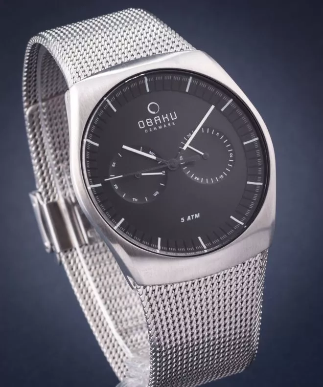 Reloj para hombres Obaku Classic V176GMCBMC