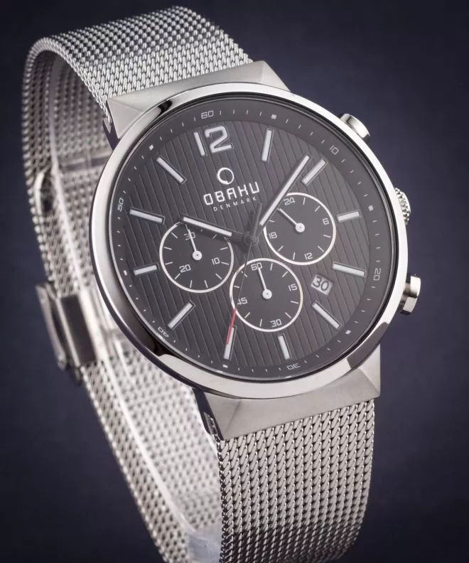Reloj para hombres Obaku Classic V180GCCBMC