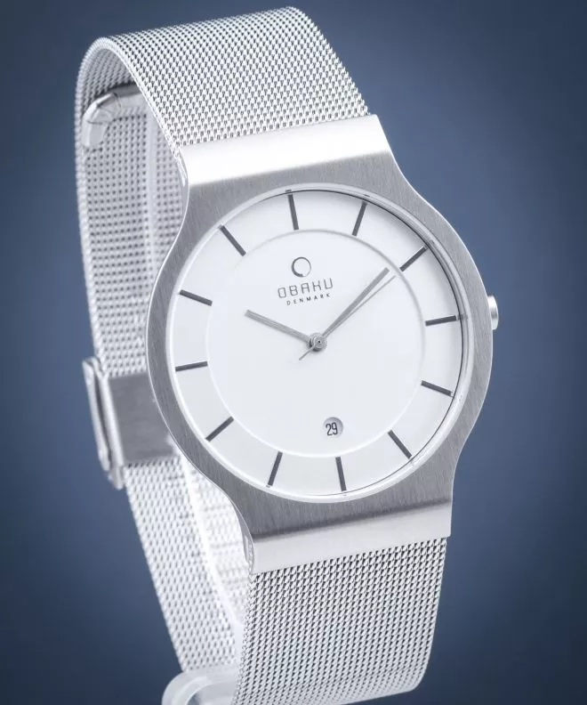 Reloj para hombres Obaku Ultra Slim V133GCIMC1