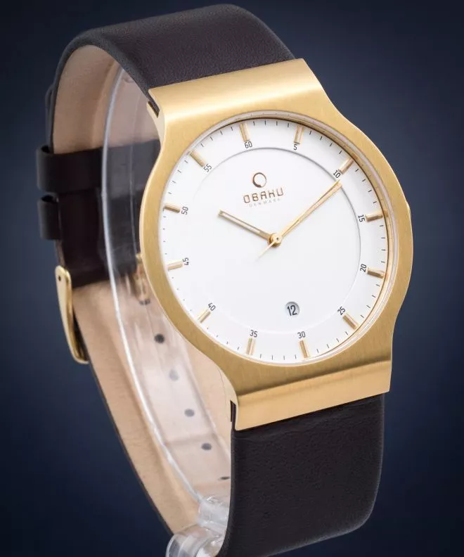 Reloj para hombres Obaku Ultra Slim V133XGIRN