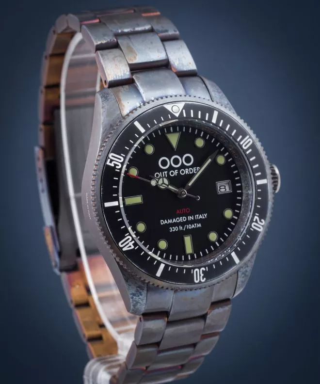 Reloj para hombres Out of Order Auto Collection Black Auto 2.0 OOO.001-16.2.NE