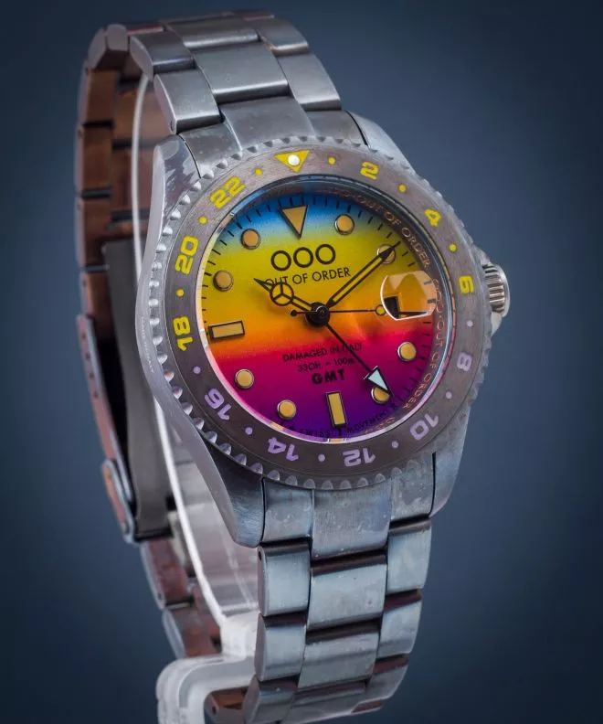 Reloj para hombres Out of Order Swiss GMT Los Angeles OOO.001-19.LA