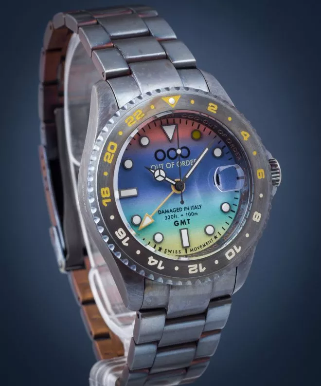 Reloj para hombres Out of Order Swiss GMT Miami OOO.001-19.MI