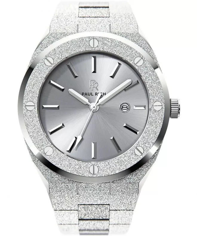 Reloj para hombres Paul Rich Frosted Apollo's Silver 656874893066