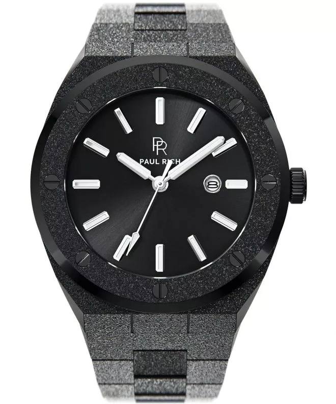 Reloj para hombres PAUL RICH Frosted Baron's Black 656874686101