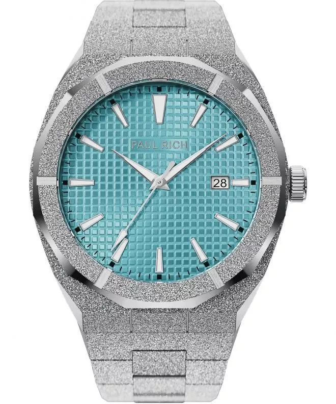 Reloj para hombres PAUL RICH Frosted Star Dust Arctic Waffle Silver 744553190602