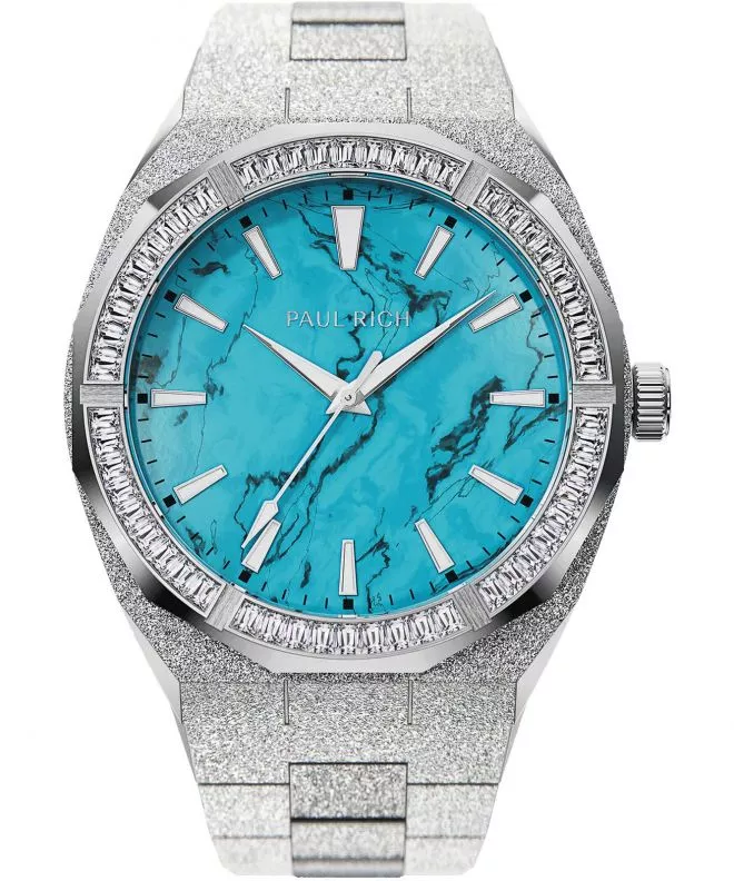 Reloj para hombres PAUL RICH Frosted Star Dust Azure Dream Silver 752503131636