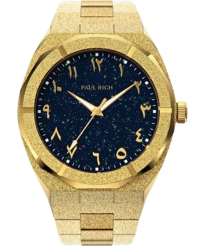 Reloj para hombres PAUL RICH Frosted Star Dust Desert Gold 658860134559