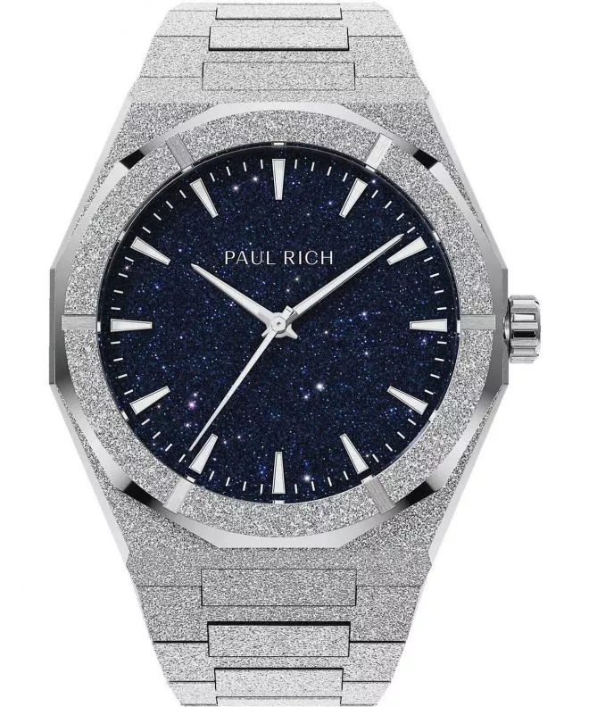Reloj para hombres PAUL RICH Frosted Star Dust II Silver 766236337029
