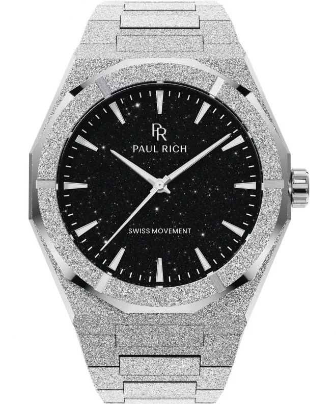 Reloj para hombres Paul Rich Frosted Star Dust II Void Silver 783385627160