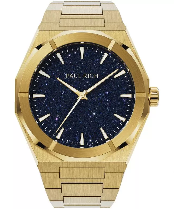 Reloj para hombres PAUL RICH Star Dust II Gold 766236336961