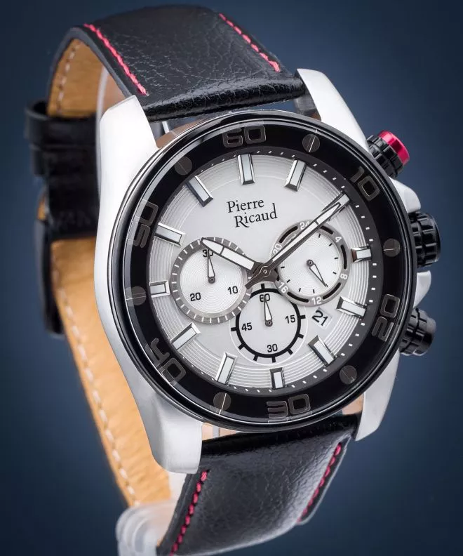 Reloj para hombres Pierre Ricaud Chronograph P60018.Y213CHR