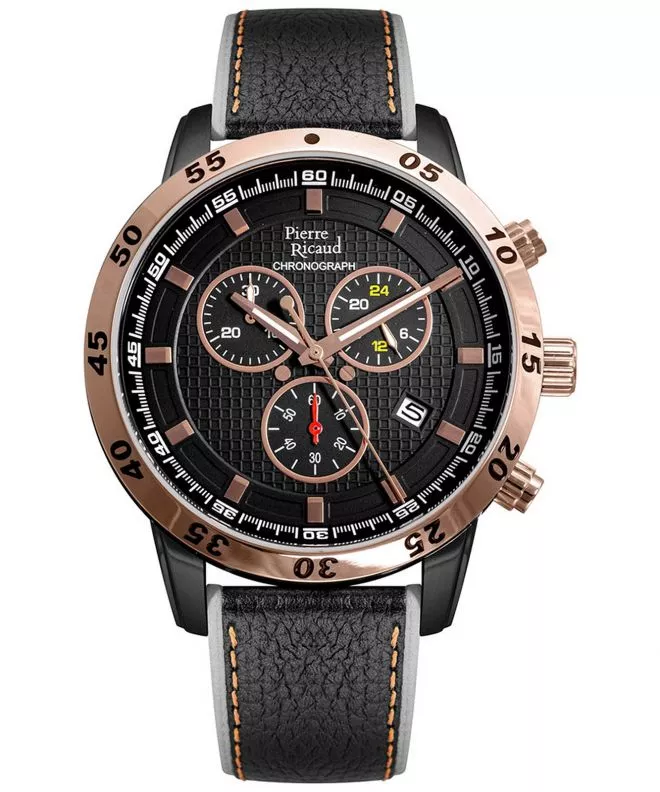 Reloj para hombres Pierre Ricaud Chronograph P60033.K214CH