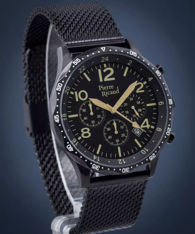 Reloj para hombres Pierre Ricaud Chronograph P91062.B154QF