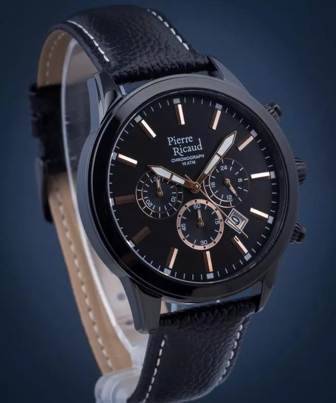 Reloj para hombres Pierre Ricaud Classic Chronograph P97010.B2R4CH