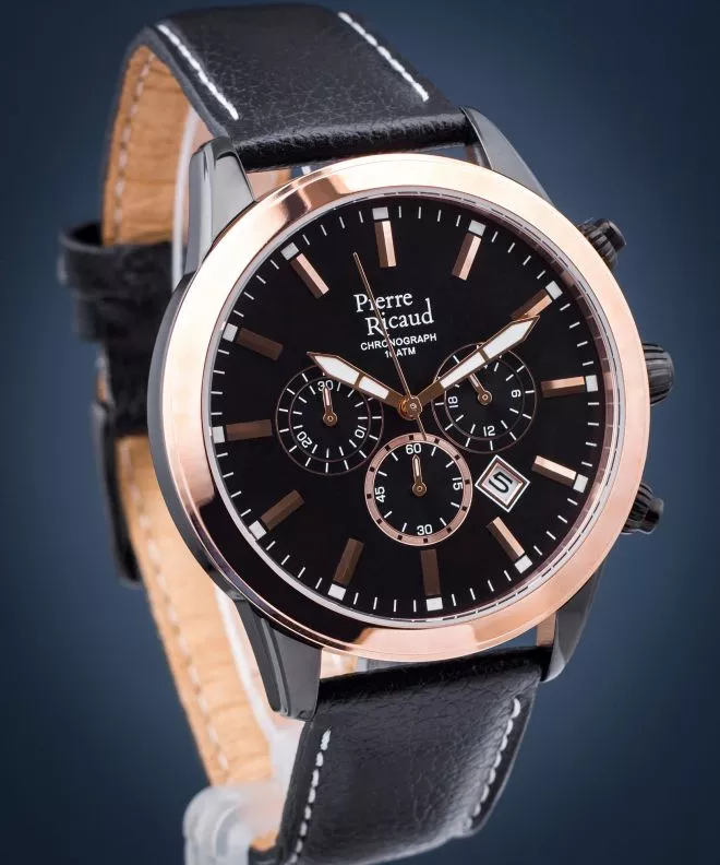 Reloj para hombres Pierre Ricaud Classic Chronograph P97010.K2R4CH