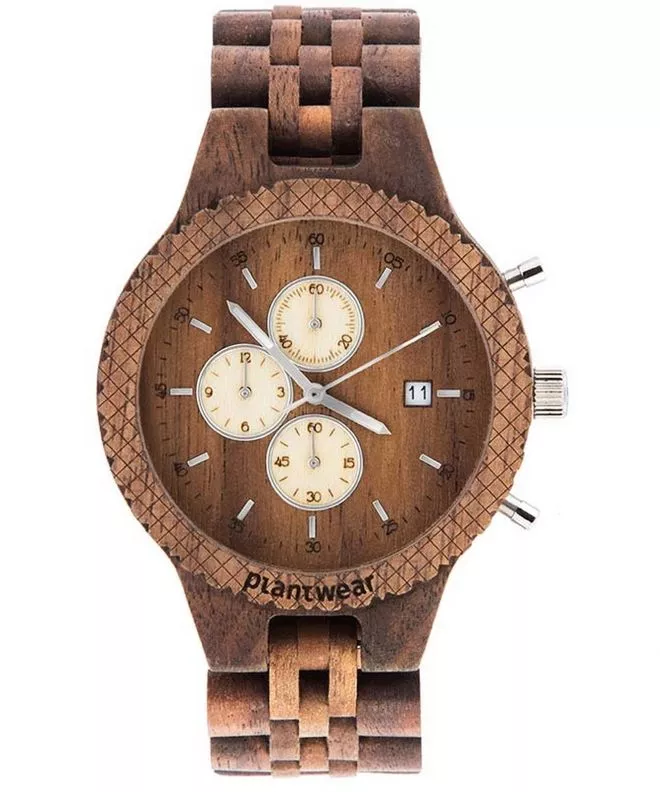 Reloj para hombres Plantwear Fox Orzech Chronograph 5904181500432