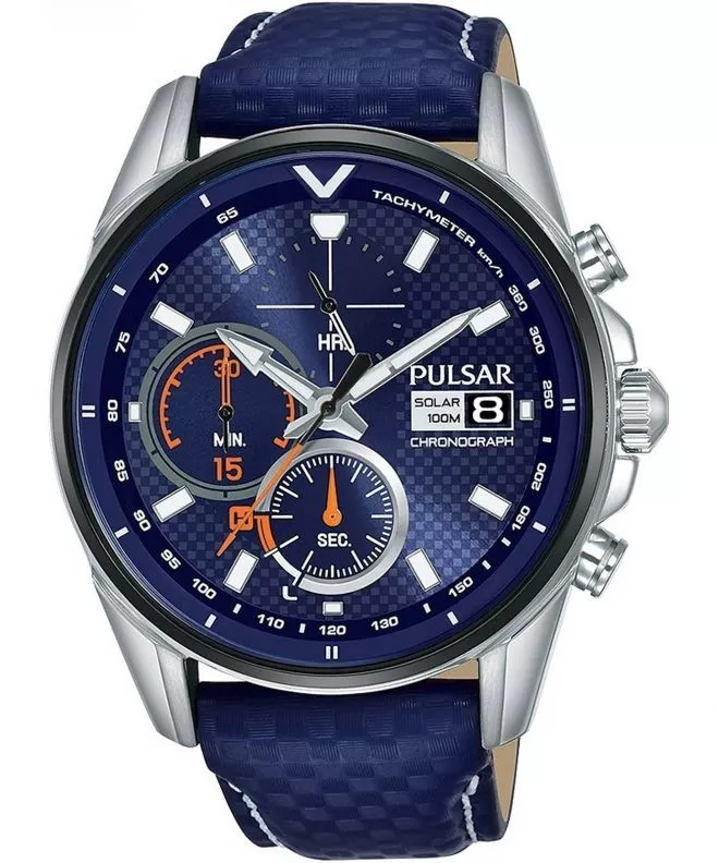Reloj para hombres Pulsar Accelerator Solar Chronograph PZ6031X1