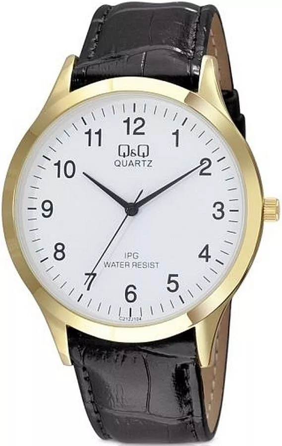 Reloj para hombres Q&Q Leather C212-104