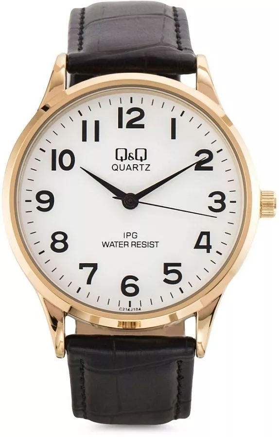 Reloj para hombres Q&Q Leather C214-104