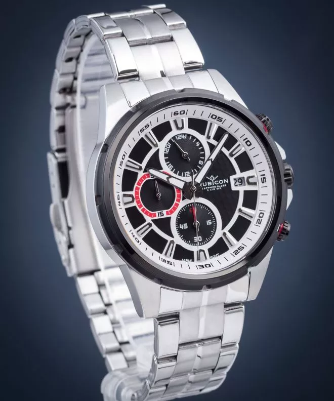 Reloj para hombres Rubicon Chronograph RNDE09TIBW05AX