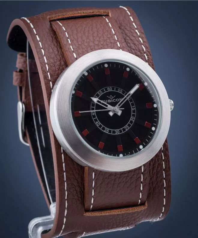 Reloj para hombres Rubicon Classic Outlet RNCC89SIBR03BX-outlet