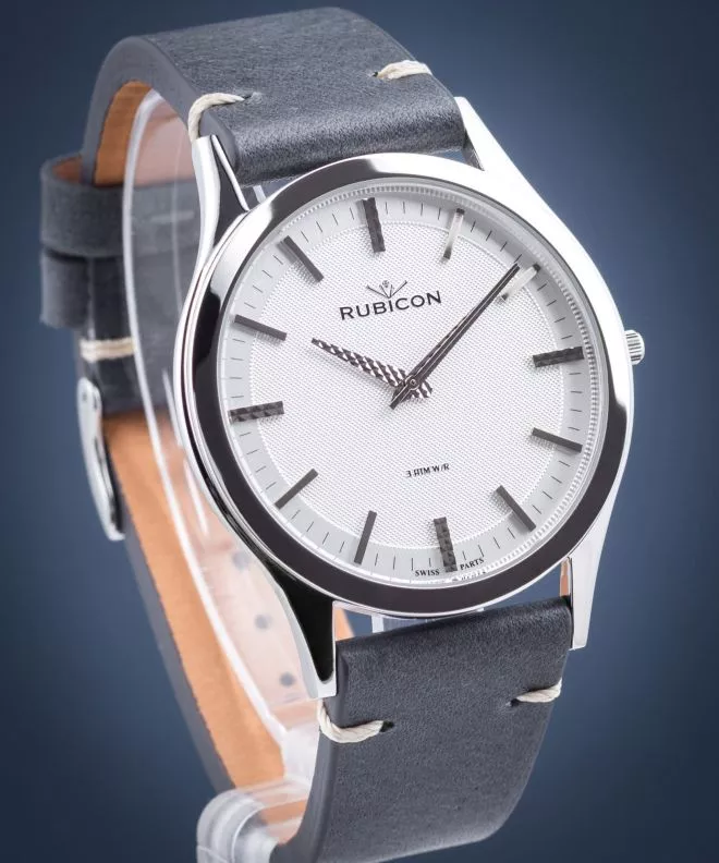 Reloj para hombres Rubicon Classic RNCE06SISX03BX