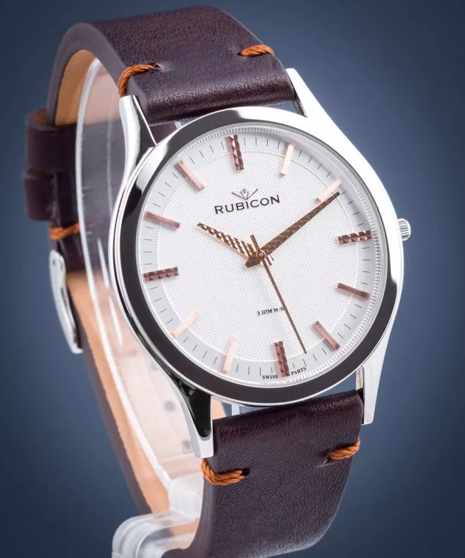 Reloj para hombres Rubicon Classic RNCE06SISZ03BX