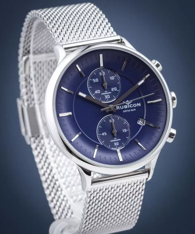 Reloj para hombres Rubicon Elegance Chronograph RNDD97SIDX05AX