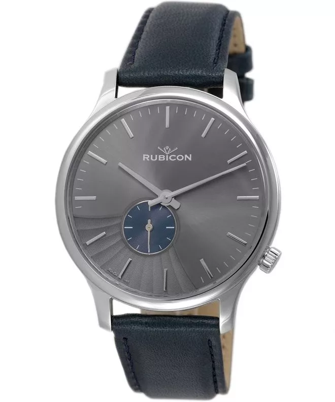 Reloj para hombres Rubicon Small Second RNCE07SIVD03BX