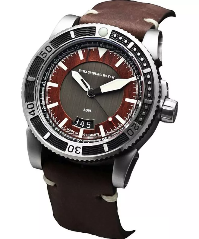 Reloj para hombres Schaumburg AQM 4 Wood SCH-AQM4W