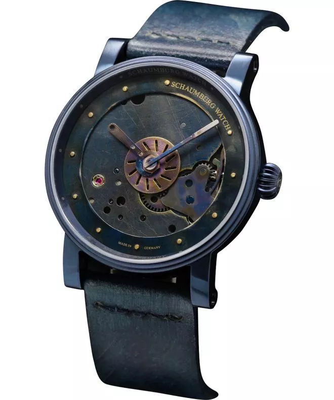 Reloj para hombres Schaumburg Steampunk II Skeleton SCH-STII