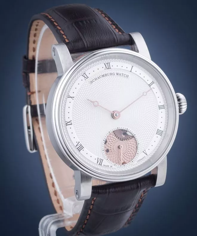 Reloj para hombres Schaumburg Unikatorium Classic Roman Open Heart SCH-UNCR