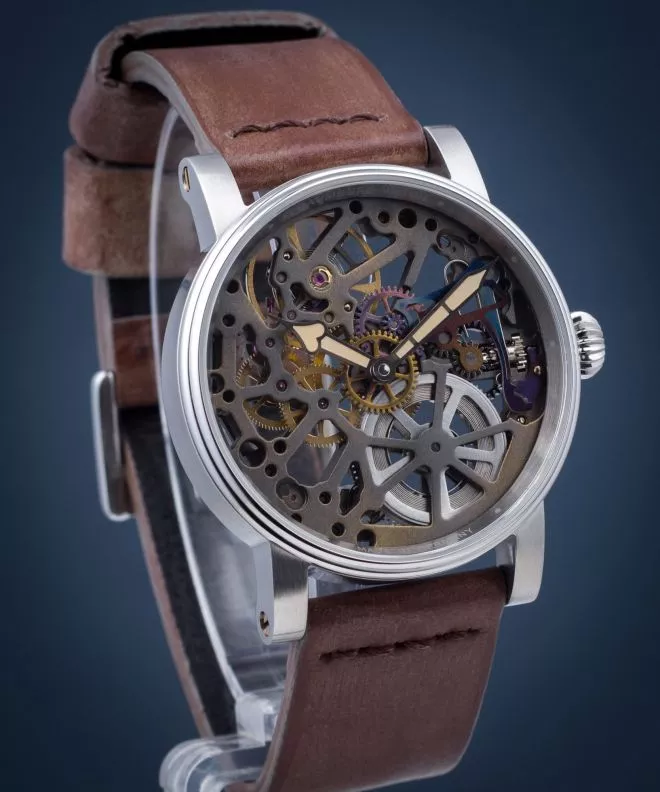 Reloj para hombres Schaumburg Unikatorium Old Bridge Skeleton SCH-UNOB