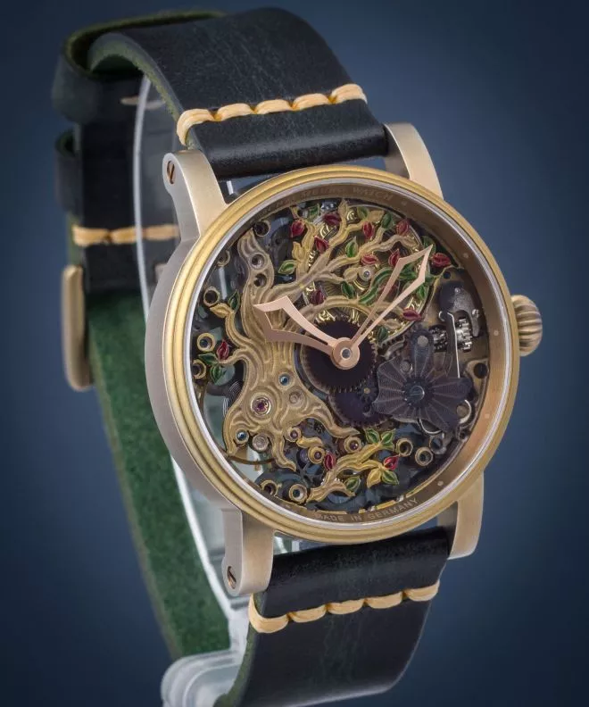 Reloj para hombres Schaumburg Unikatorium Wonderland Skeleton SCH-UNWL